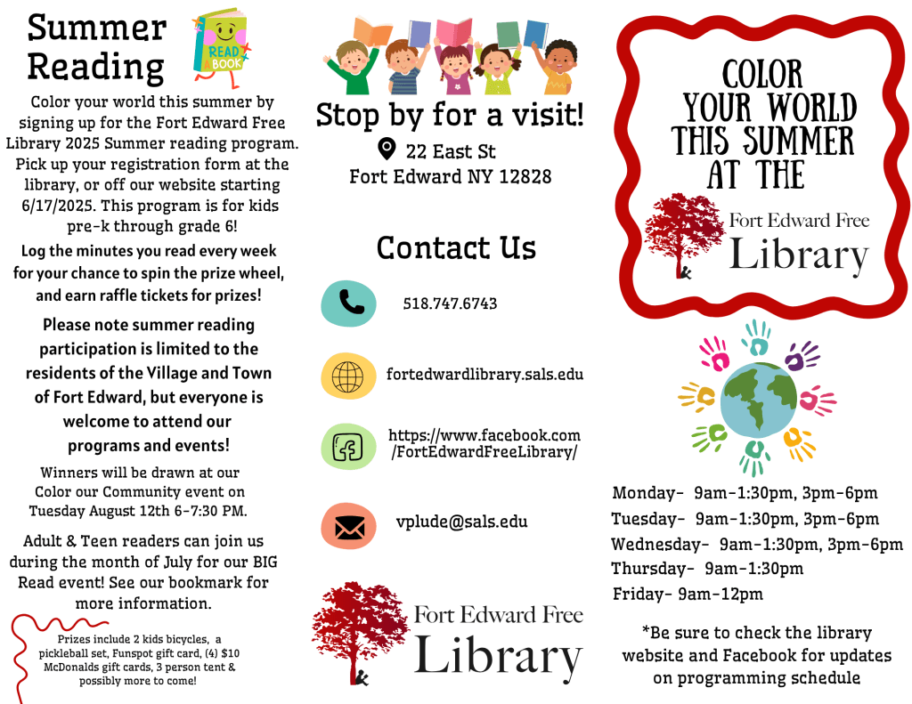 Summer reading events